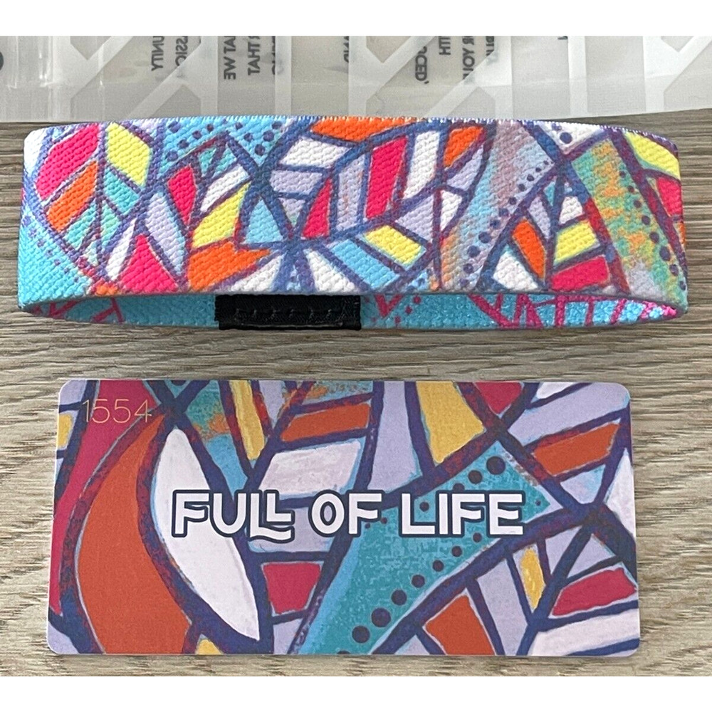 Zox Stretch Bracelet Full of Life Wide Strap - 1554 - Size Large